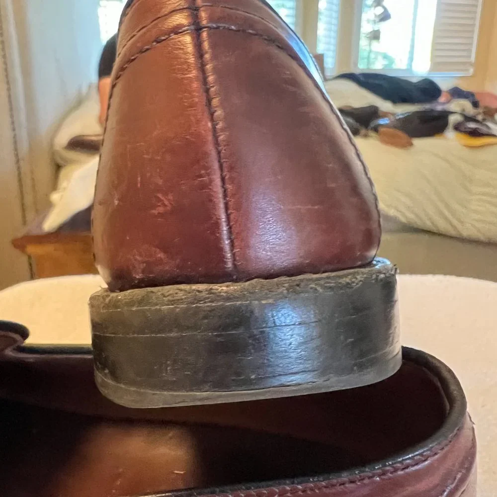 Allen Edmonds Randolph Penny Loafer 9.5 D. - Picture 4 of 7